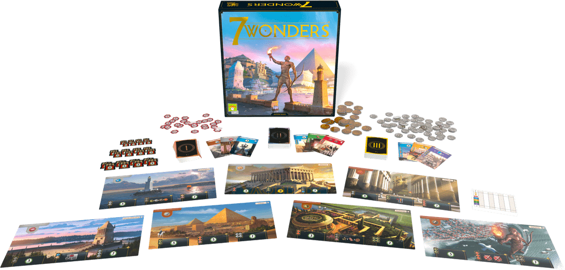 7 Wonders whats in the box