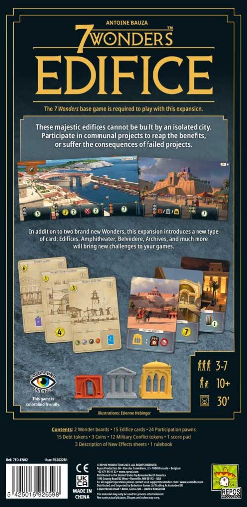 7 wonders edifice expansion box back