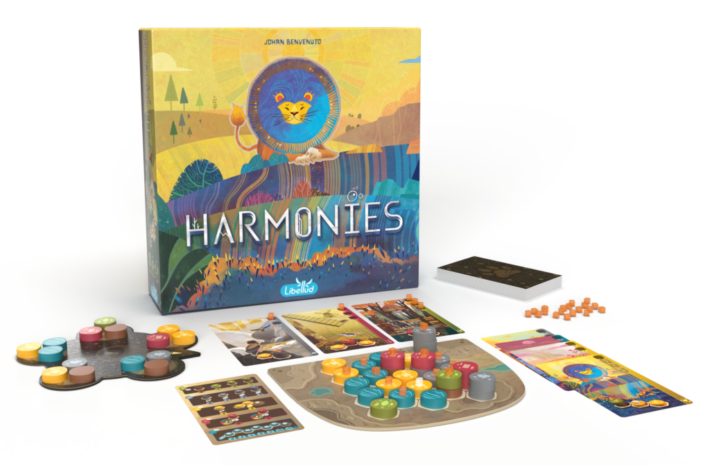 Harmonies board game content