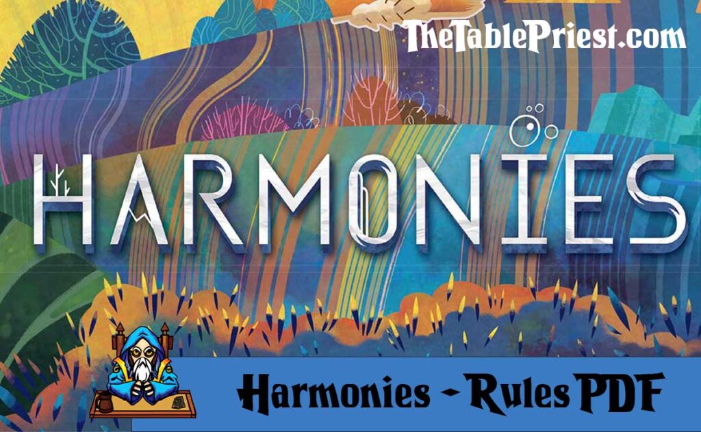 Harmonies Board Game Rules PDF