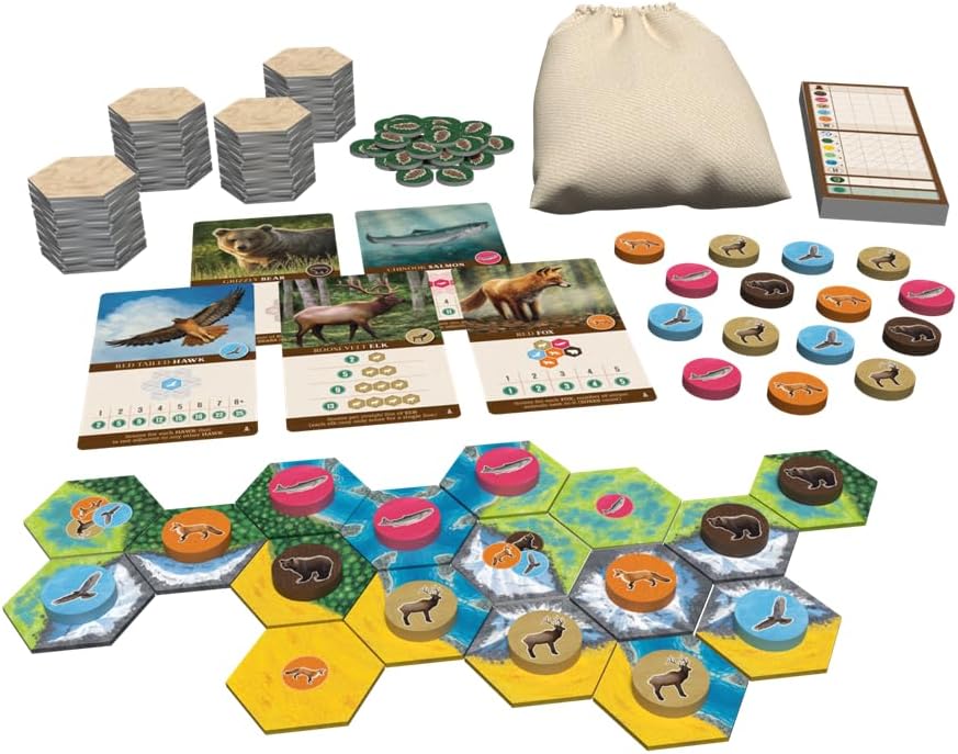 Cascadia strategy guide for beginners - what's in the box